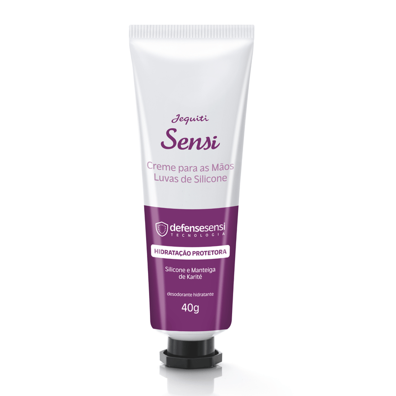 Desodorante Hidratante Creme Para As Maos Sensi Luva De Silicone, 40g